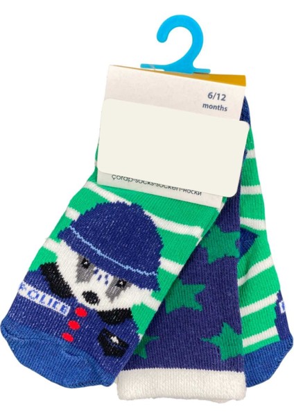 3'lü Bebek Çorabı E018-22