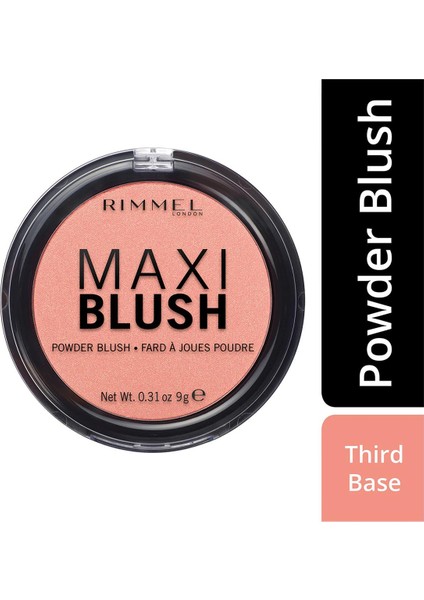 Rımmel Maxı Blush Allık Thırd Base No:01