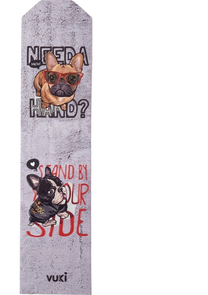 Köpek Desenli Kağıt Kitap Ayracı