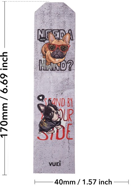 Köpek Desenli Kağıt Kitap Ayracı fırsatları