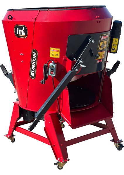 Burkon 1m3 220VOLT Yem Karma Makinesi