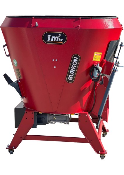 Burkon 1m3 220VOLT Yem Karma Makinesi modelleri