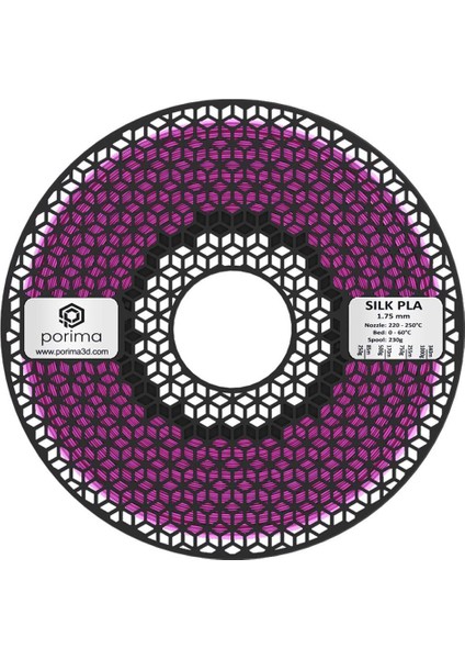 Silk Pla 1.75MM Magenta Filament 1kg