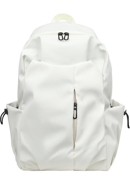 Gündelik Düz Renk Basit Çok Yönlü Sırt Çantası (Yurt Dışından)