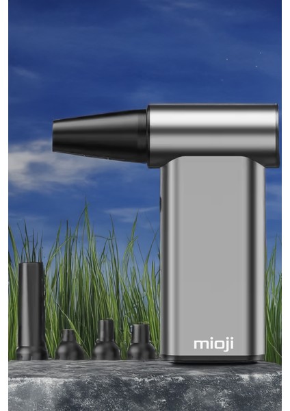 Mio AD57 8000mAh 130000RPM 4 Kademeli Taşınabilir Güçlü Hava Üfleme Cihazı - Silver