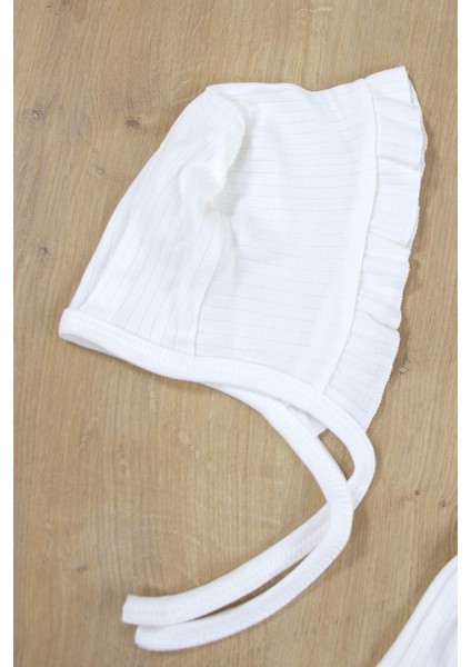 Kız Bebek Natural Pamuk Kumaş 5 Li Lüks Hastane Çıkışı Seti STL6872 fırsatları