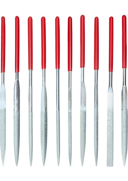 Rekotools-Elmas Saatçi Eğe Seti 10 Parça