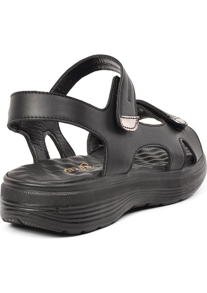 Ayakmod Siyah Kadın Sandalet fırsatları
