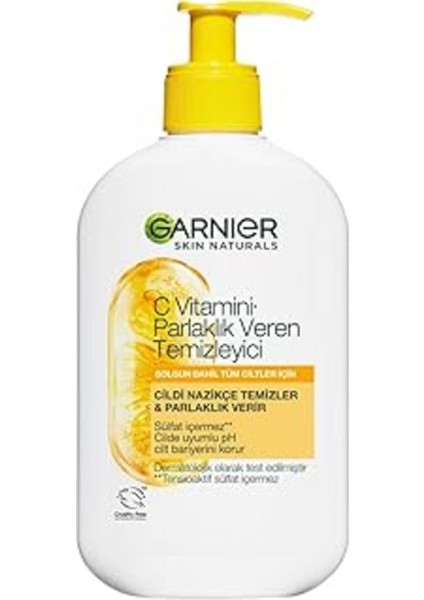 Garnier C Vitamini Parlaklık Veren Temizleyici 250 ml