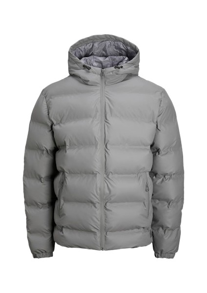Jack Jones Erkek Gri Puffer Mont 12239020G