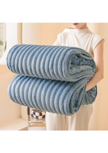 Tavşan Battaniye Yumuşak Rahat Kadife Battaniye 100*150CM Açık Mavi (Yurt Dışından) fiyatları