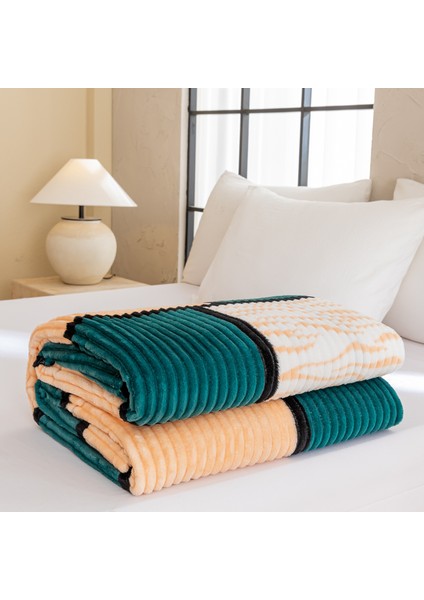 1 Parça Baskılı Ekose Battaniye Çok Amaçlı Battaniye 120*200CM Koyu Yeşil (Yurt Dışından) fırsatları