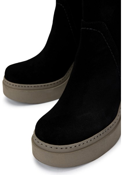 Kadın Siyah/haki Casual Bot 33 17800 Bn Bot SK23/24 Syh Suet/hakı fırsatları