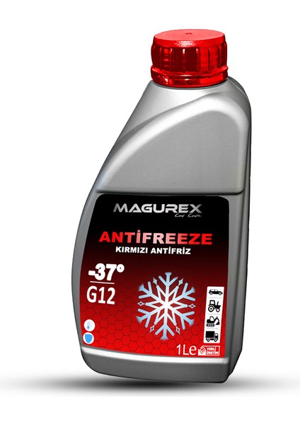 Kırmızı Organik Antifriz 1 L -50°