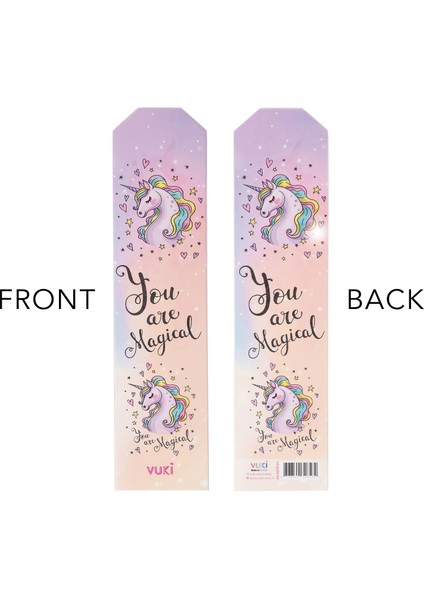Unicorn Kağıt Kitap Ayracı