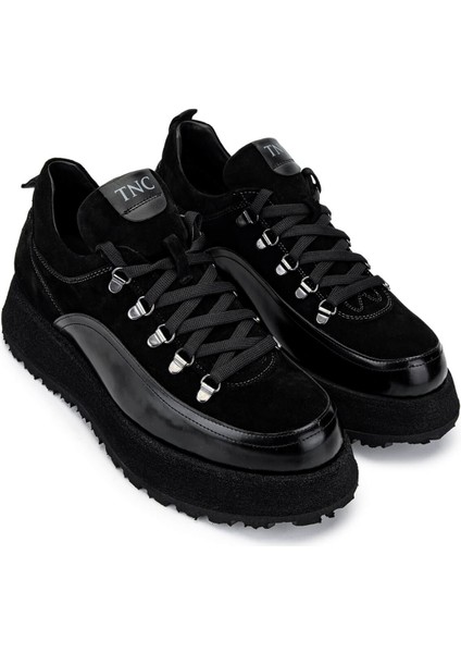 Erkek Siyah Süet Sneakers & Spor Ayakkabı 1068 1101 Erk Ayk SK24-25 Syh Suet/dr fiyatları