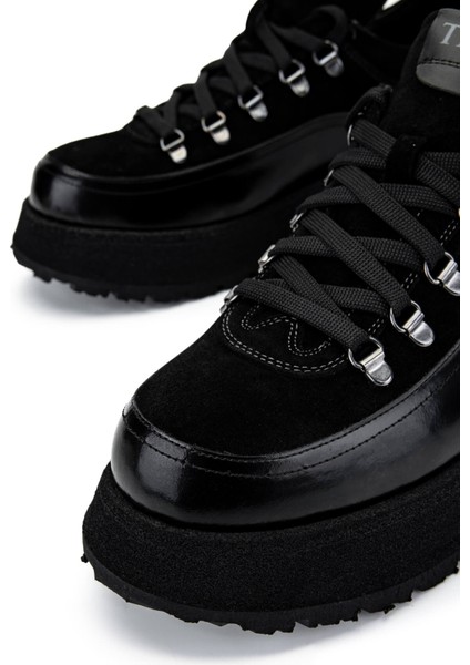 Erkek Siyah Süet Sneakers & Spor Ayakkabı 1068 1101 Erk Ayk SK24-25 Syh Suet/dr fırsatları