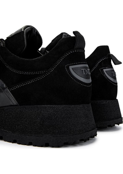 Erkek Siyah Süet Sneakers & Spor Ayakkabı 1068 1101 Erk Ayk SK24-25 Syh Suet/dr indirimleri