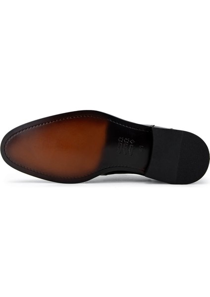 Erkek Deri Siyah Klasik Ayakkabı 1097 514-1 Erk Ayk SK24-25 Sıyah modelleri
