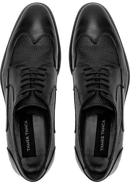 Erkek Deri Siyah Klasik Ayakkabı 1097 514-1 Erk Ayk SK24-25 Sıyah indirimleri