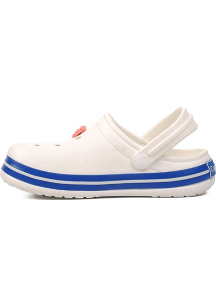 Ayakmod Ekru-Mavi-Beyaz Kadın Terlik fiyatları