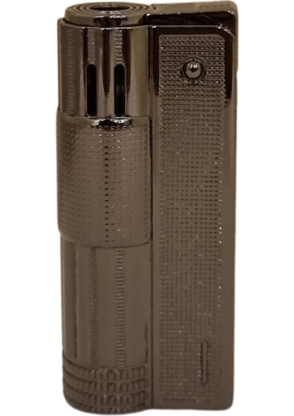 Premiumquality Gunmetal Tek Torch Pürmüz Metal Puro Çakmağı