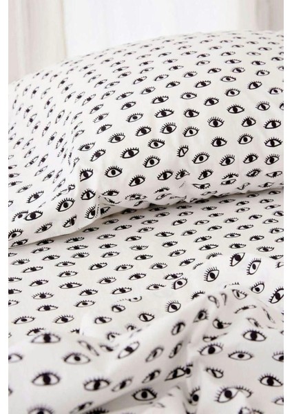 Çift Kişilik Nevresim Takımı (Çarşafsızdır) I 200 x 220 I Beyaz