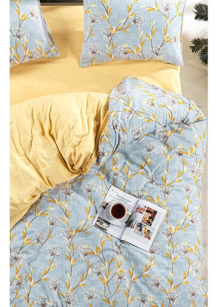 Tek Kişilik Nevresim Takımı I 160 x 220 I Sarı