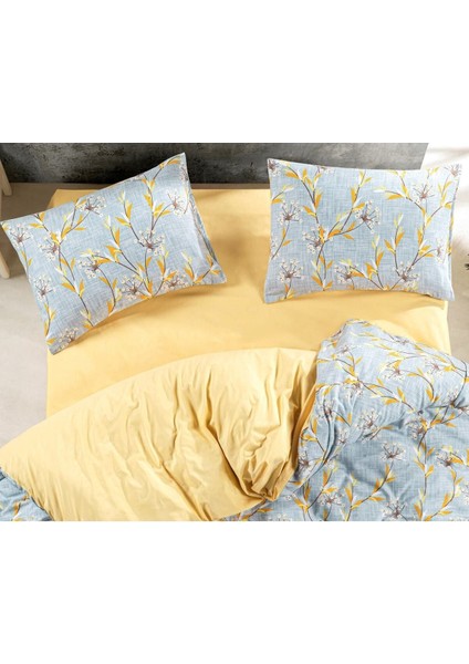 Tek Kişilik Nevresim Takımı I 160 x 220 I Sarı