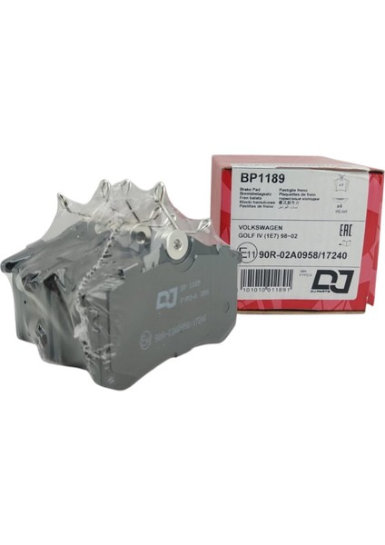 Fren Balata Arka - Renault Megane 1 Megane 2 Fluence Clio 3 Golf Passat Jetta Audi A3 8E0698451B - 1H0698451 - 425108