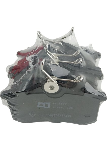 Fren Balata Arka - Renault Megane 1 Megane 2 Fluence Clio 3 Golf Passat Jetta Audi A3 8E0698451B - 1H0698451 - 425108