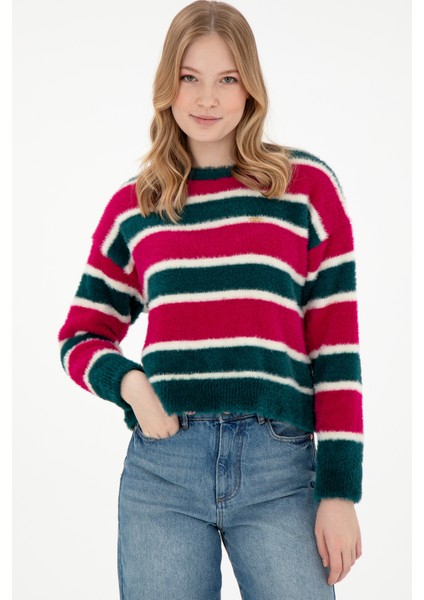 Kadın Fuşya Kazak /triko 50293145-VR023 modelleri