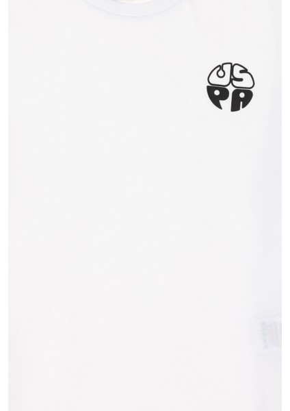 Erkek Çocuk Beyaz Tişört Basic 50295503-VR013