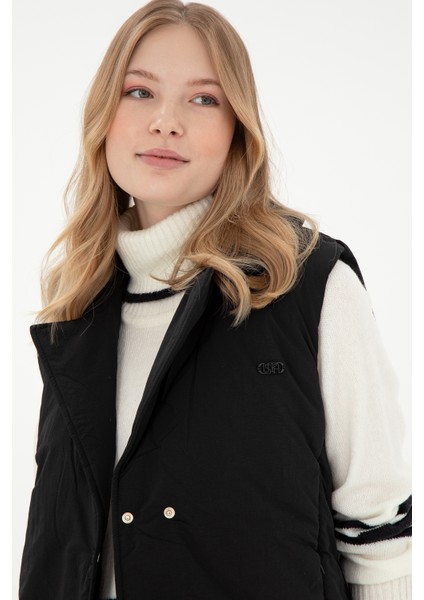 Kadın Siyah Yelek (Dokuma) 50289554-VR046 fiyatları