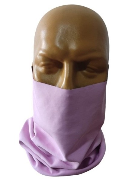 Toz Pembe Dalgıç Kumaş Buff Boyunluk Bandana