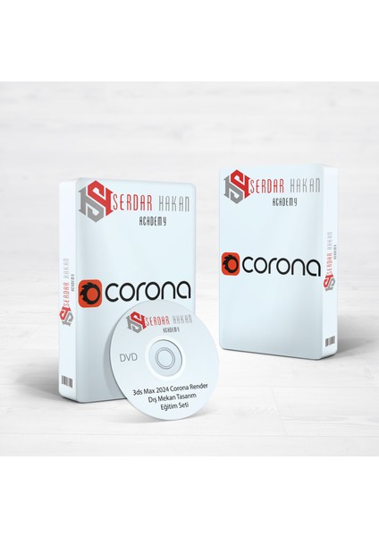 Corona Render 12 ile Dış Mekan Tasarım Aydınlatma Eğitim Seti