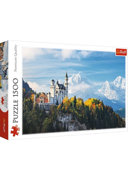 Puzzle Bavarian Alps. Germany 1500 Parça