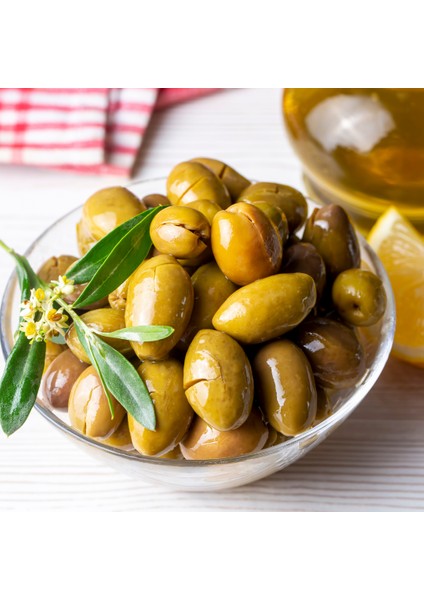 Yeşil Zeytin Limon -Kekik -Pancar Salamurasında 2 Li Paket