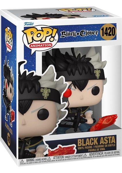 Pop Figür Animation: Black Clover- Black Asta