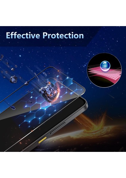 Xiaomi Poco X7 Pro Uyumlu Tam Kapatan Şeffaf Esnek Seramik Kırılmaz Nano Cam Ekran Koruyucu