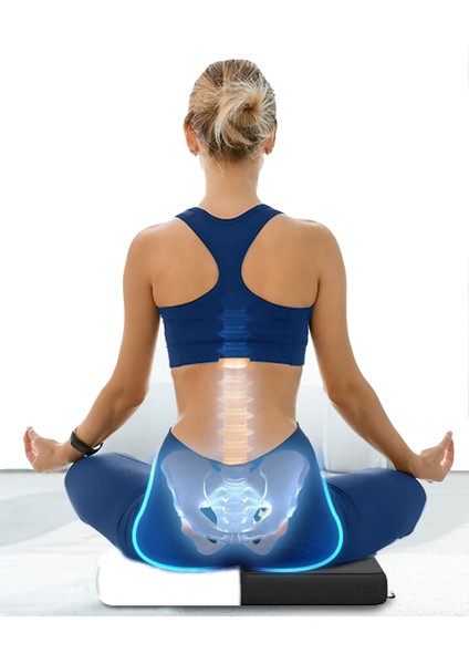Viscower Kare Visko Oturma Yoga & Araç Oturma Minderi
