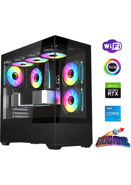 I5 14400F 32GB Ddr4 1tb M2 12GB RTX4070 Oyun Bilgisayarı