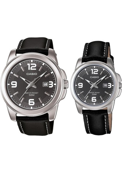 Mtp-Ltp- 1314L-8AVDF Çift Kol Saati (Kadın-Erkek)