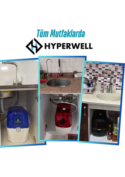 Premium Alkali ve Mineralli Pompalı Su Arıtma Cihazı - Siyah modelleri