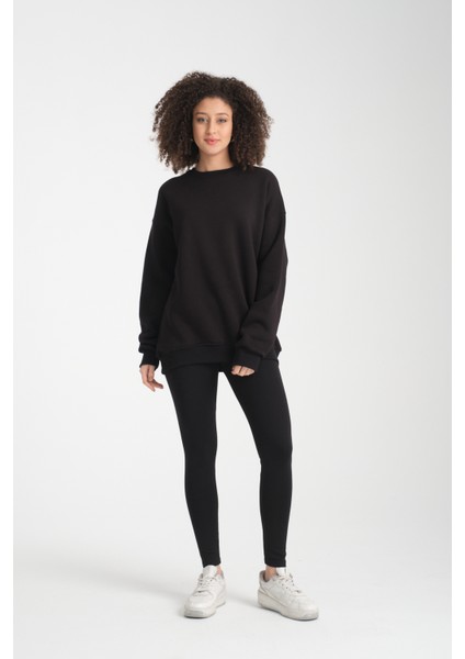 Uzun Kol 3 Iplik Sweatshirt Bk 1014 fiyatları
