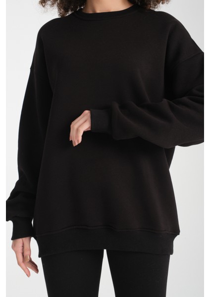 Uzun Kol 3 Iplik Sweatshirt Bk 1014 modelleri