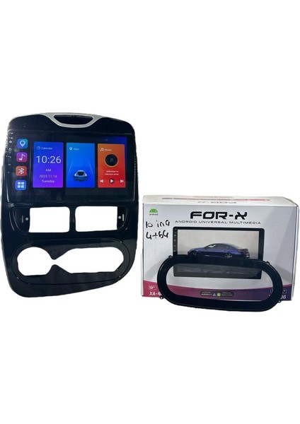 Clio 4 2013-2016 Forx 4-64 Profesyonel Oem Multimedia