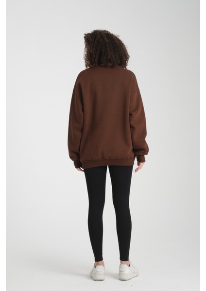 Uzun Kol 3 Iplik Sweatshirt Bk 1014