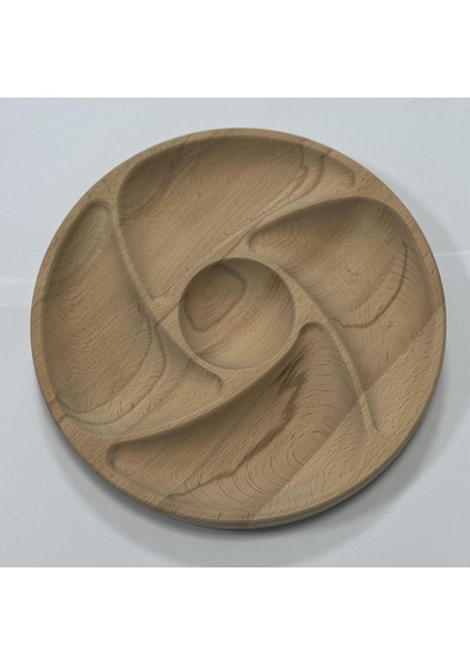 Acar Ahşap Kayın Sunum/çerez Tabağı