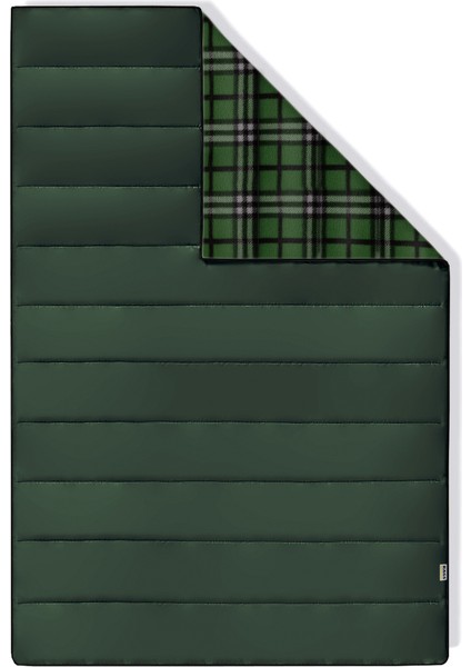 Flanel Kamp Battaniyesi, Seyahat Yorganı Hafif Outdoor Çadır Karavan Battaniye 215-150CM Haki